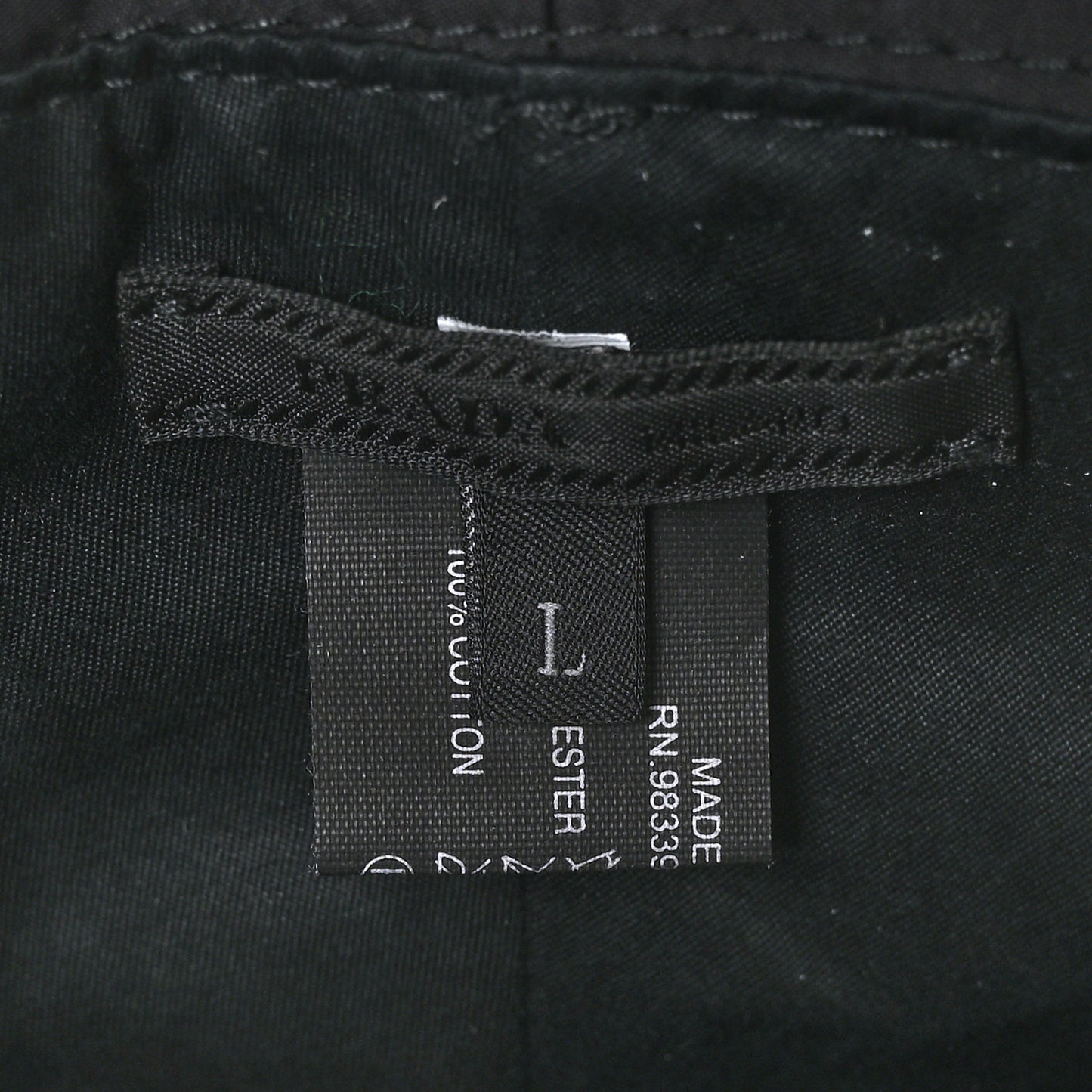 Technical Nylon Linea Rossa Bucket Hat L Black