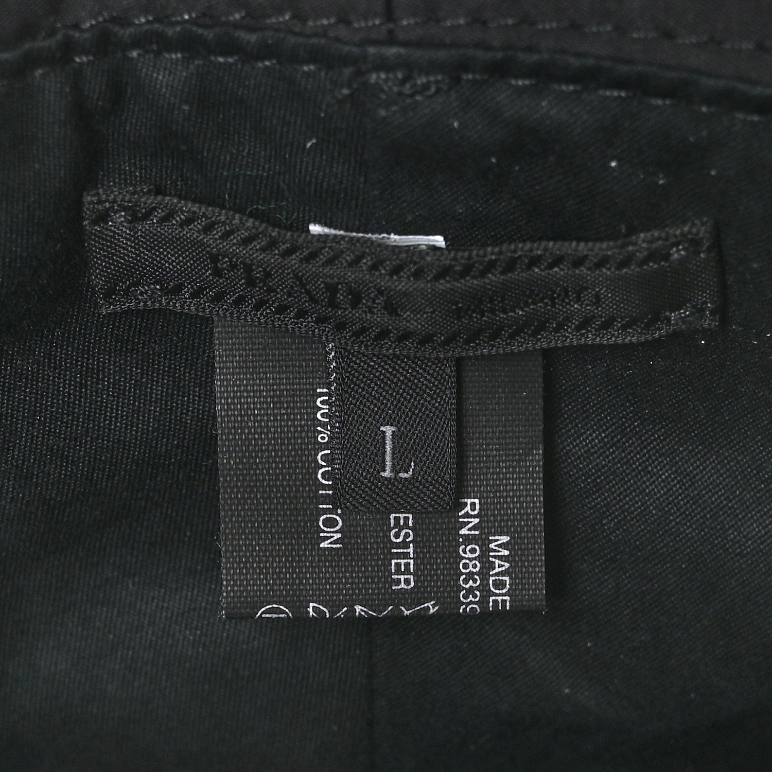Prada Technical Nylon Linea Rossa Bucket Hat L Black 8 of 8