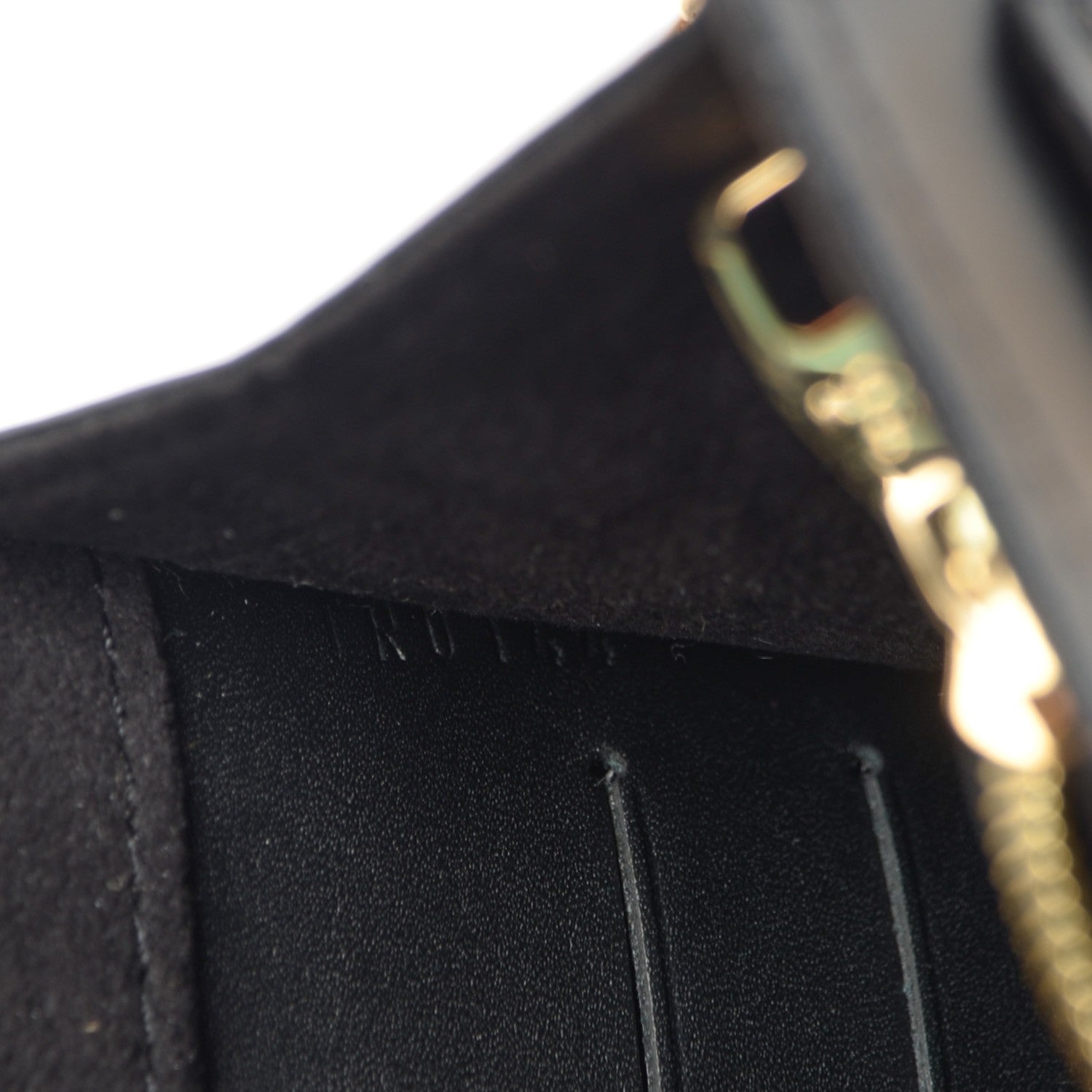 Louis Vuitton Calfskin Chain Louise GM Black 7 of 7