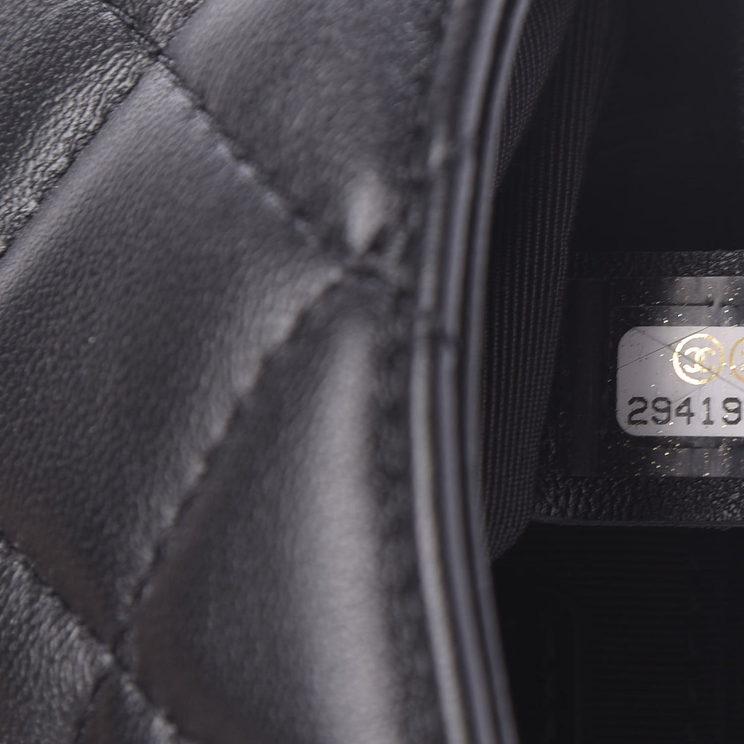 Lambskin Quilted Mini My Precious Waist Bag Black