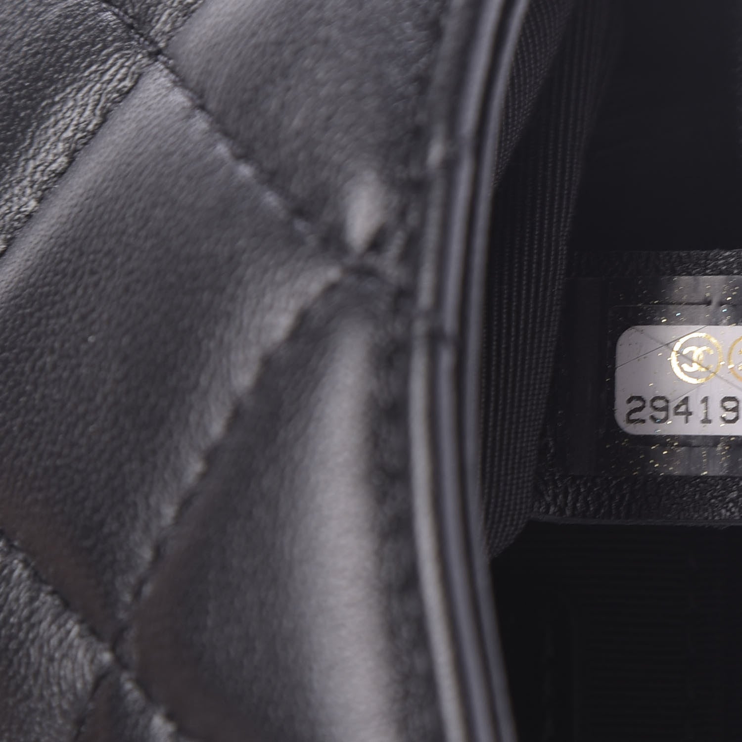 Chanel Lambskin Quilted Mini My Precious Waist Bag Black 8 of 9