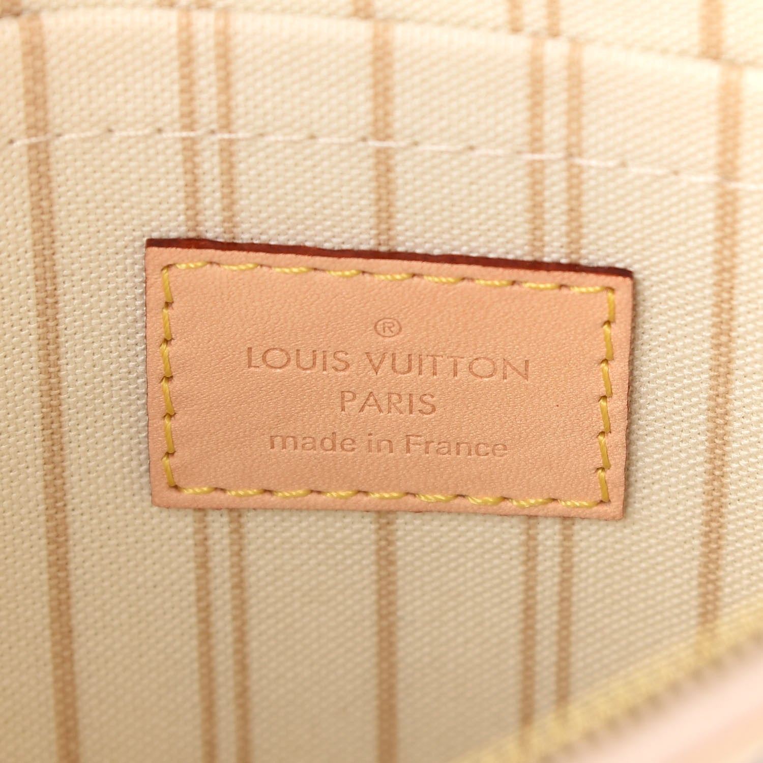 Louis Vuitton Damier Azur Neverfull MM GM Pochette 6 of 7