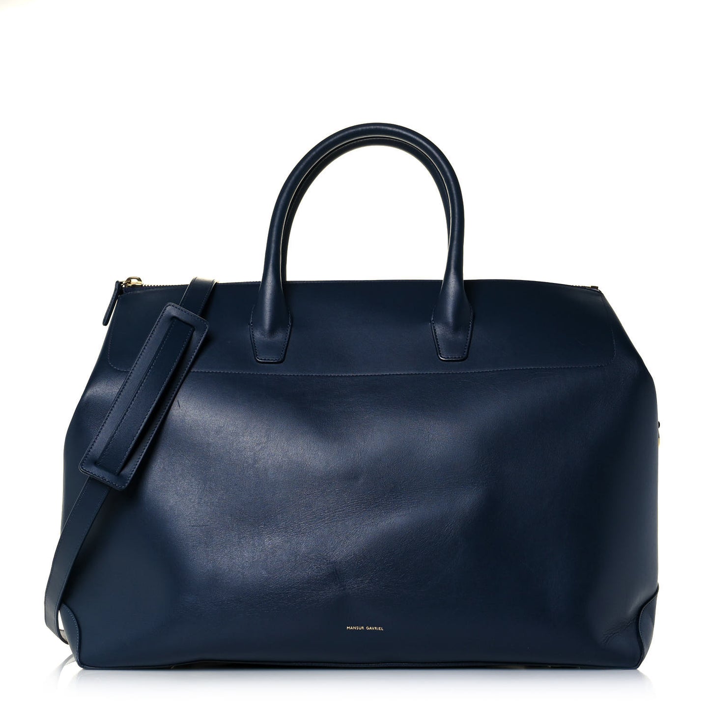 Calfskin Mini Travel Crossbody Bag Navy