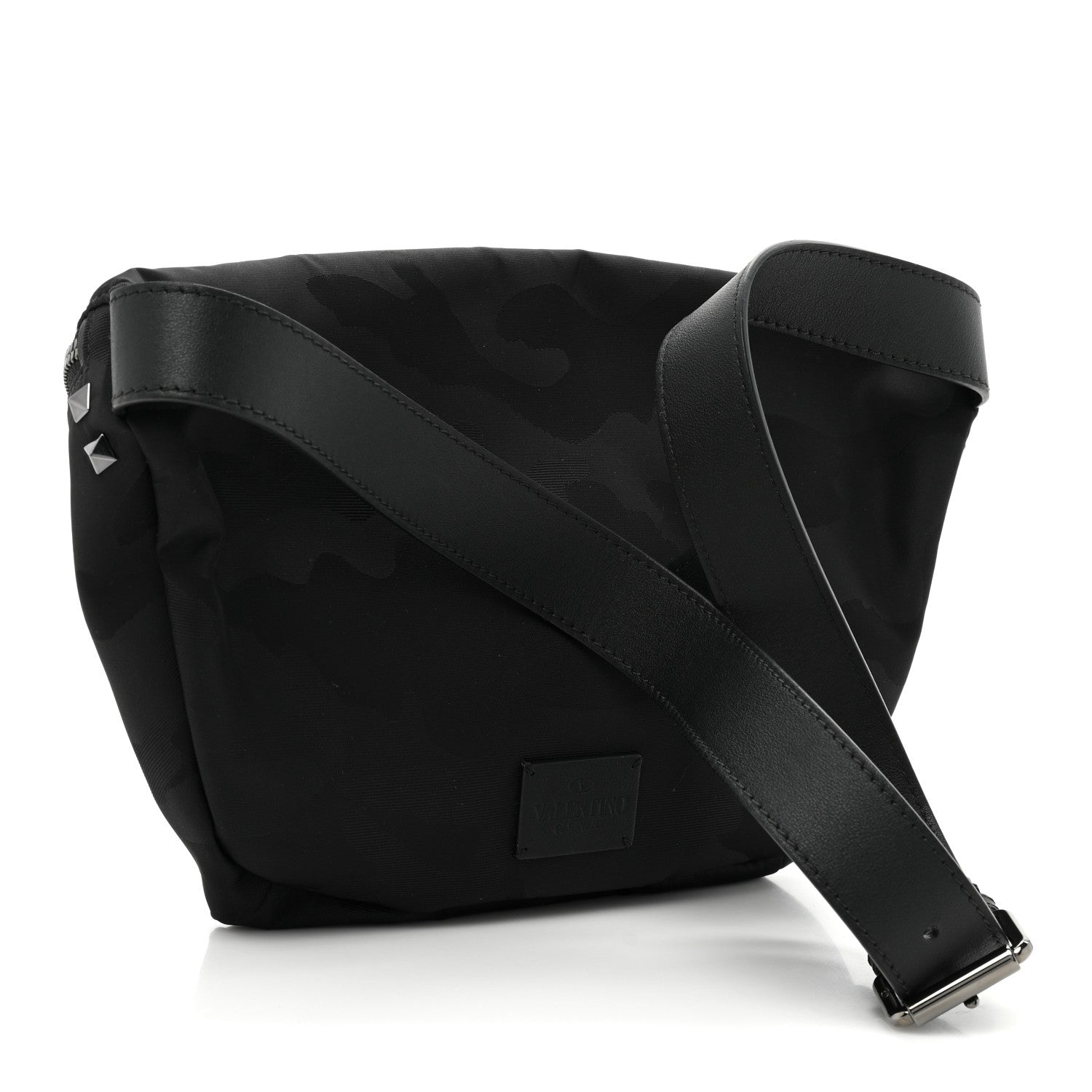 Valentino Garavani Nylon Nappa Camouflage Belt Bag 3 of 10