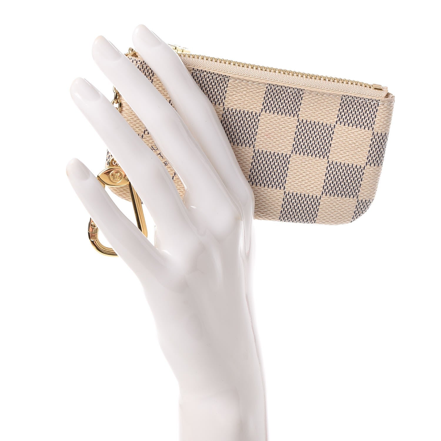 Louis Vuitton Damier Azur Key Pouch 2 of 9
