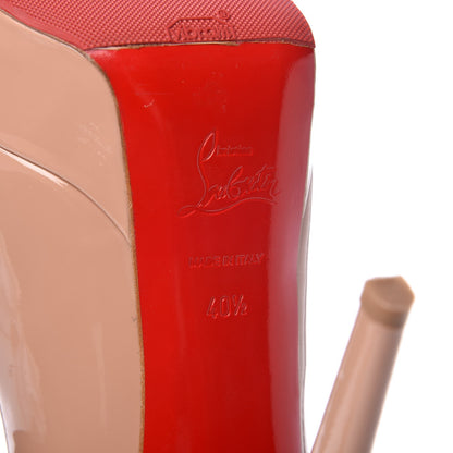 Christian Louboutin Patent Bianca 140 Pumps 40.5 Nude 6 of 11
