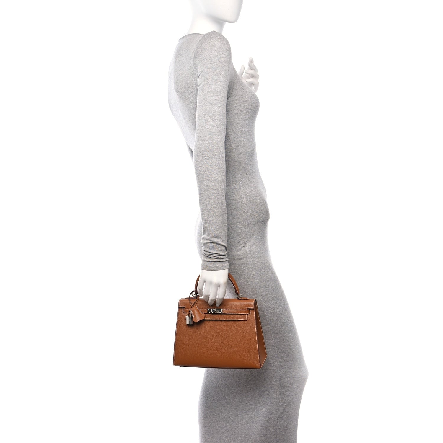 Hermes Epsom Kelly Sellier 25 Gold 2 of 10
