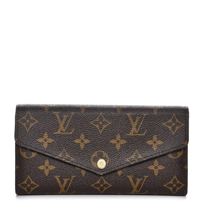 Louis Vuitton Monogram Sarah Wallet NM 1 of 8