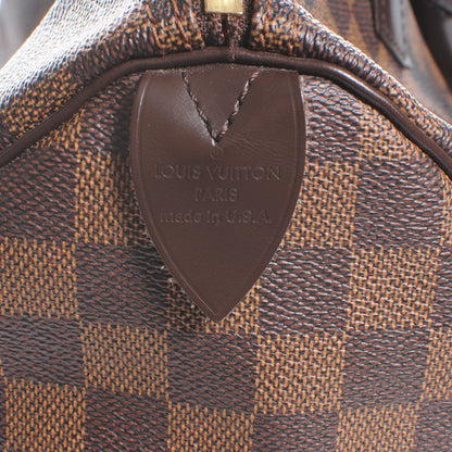 Louis Vuitton Damier Ebene Speedy 35 6 of 7