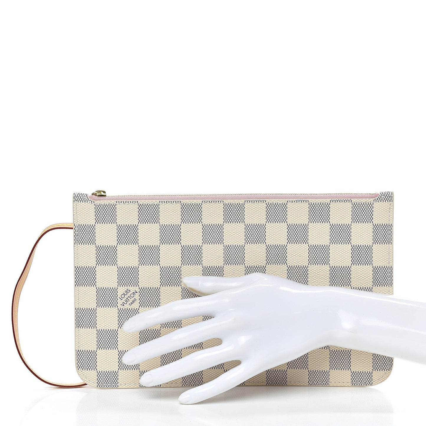 Damier Azur Neverfull MM GM Pochette Rose Ballerine