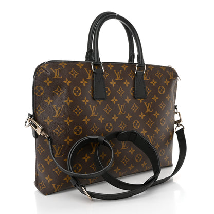 Louis Vuitton Monogram Macassar Porte-Documents Jour 3 of 9