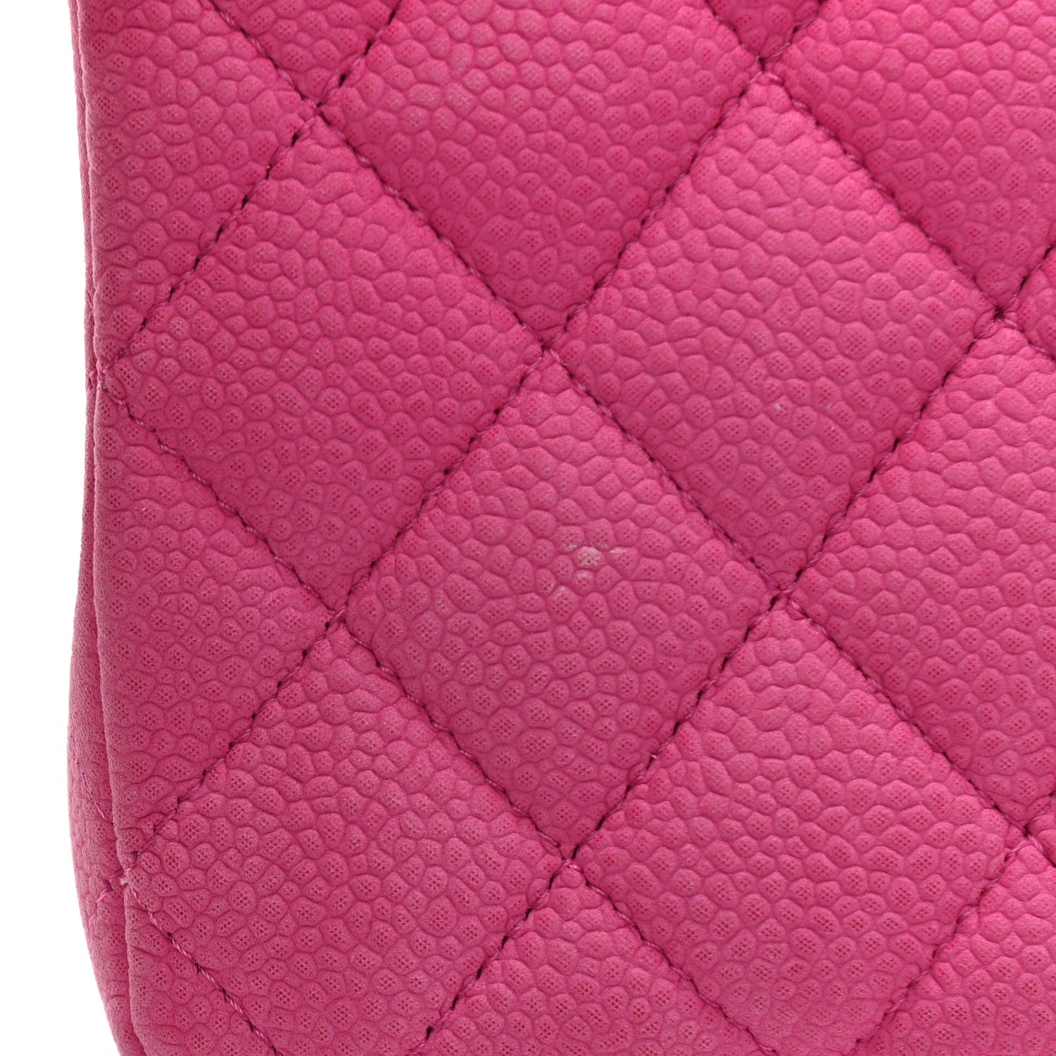 Chanel Iridescent Caviar Quilted Medium Double Flap Pink 9 of 12