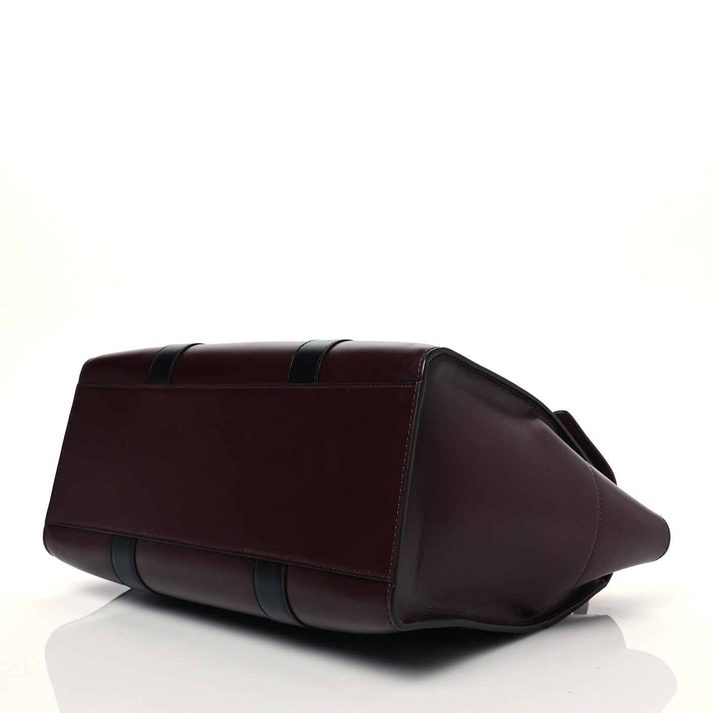 Smooth Calfskin New Bayswater Burgundy