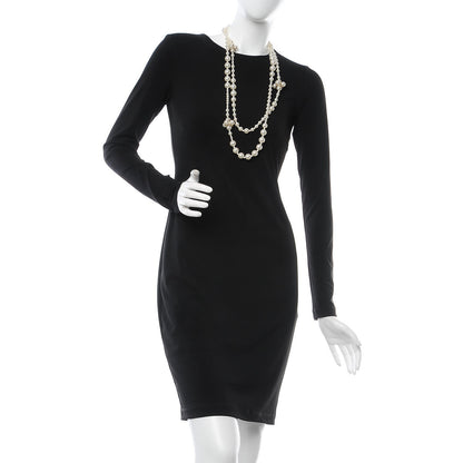 Chanel Pearl Double Strand CC Long Necklace Gold 2 of 4