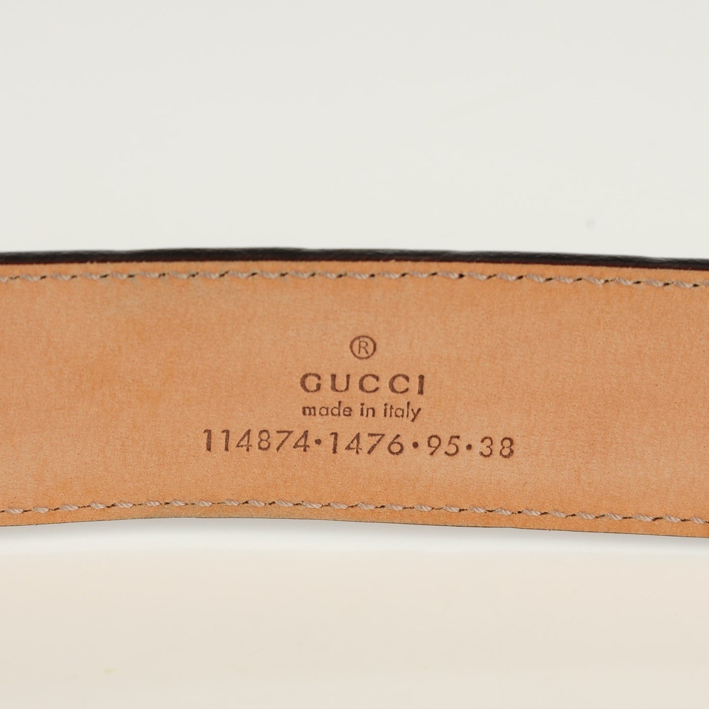 Guccissima Interlocking G Belt 100 40 Winter Rose