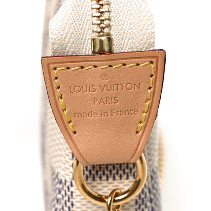 Louis Vuitton Damier Azur Mini Pochette Accessories 6 of 9