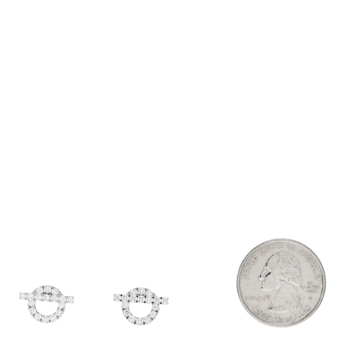 18K White Gold Diamond Finesse Earrings