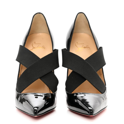 Christian Louboutin Patent Sharpstagram 100 Pumps 36.5 Black 2 of 7