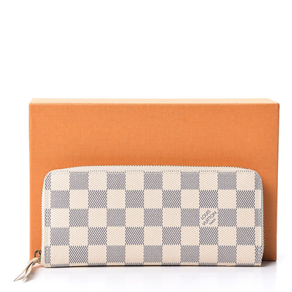 Louis Vuitton Damier Azur Clemence Wallet 9 of 9