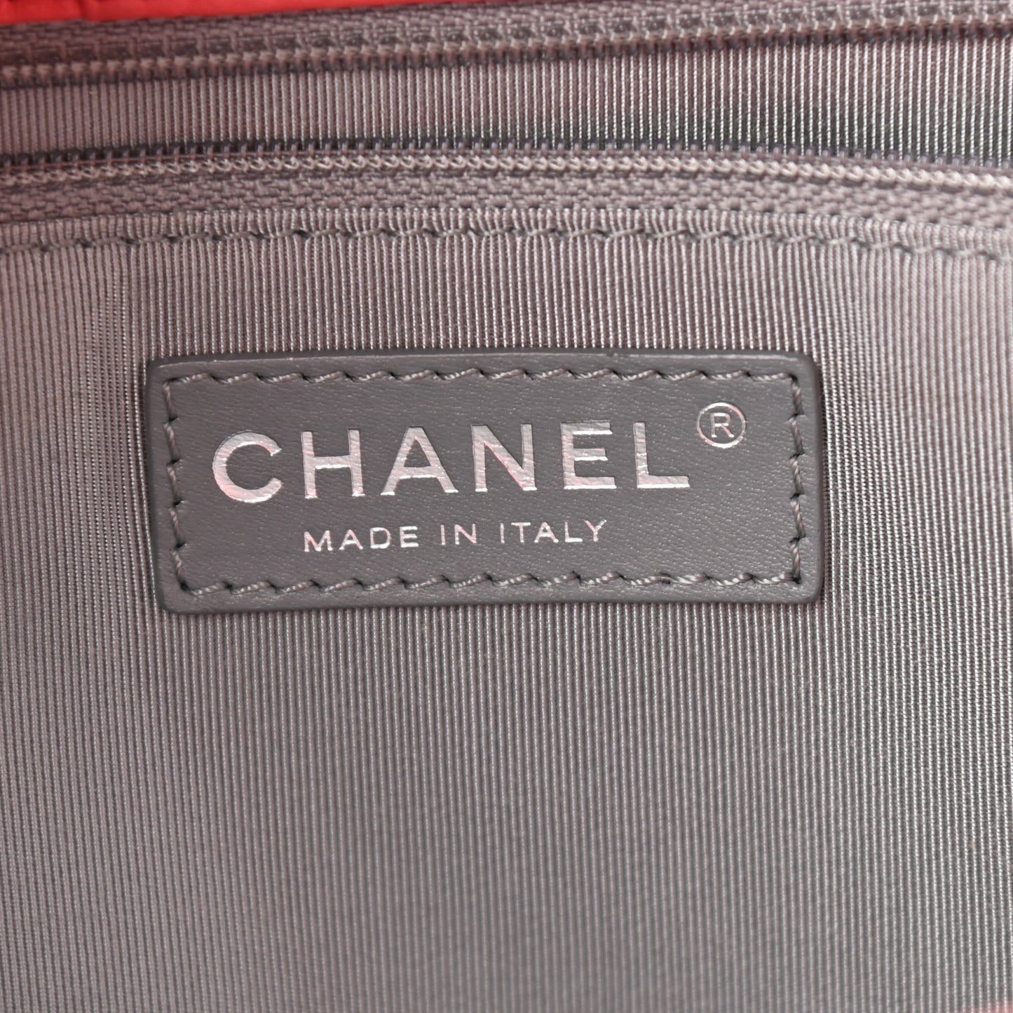 Calfskin Cerf Executive Shopper Tote Coral