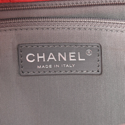 Chanel Calfskin Cerf Executive Shopper Tote Coral 6 of 11