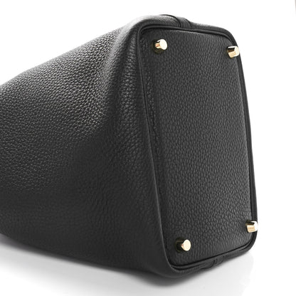 Hermes Taurillon Clemence Picotin Lock 18 PM Black 9 of 11