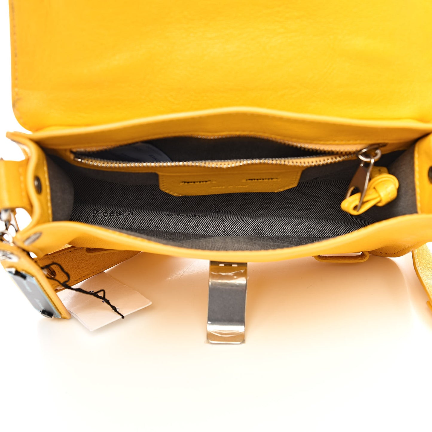 Lambskin PS1 Mini Crossbody Bag Lemon