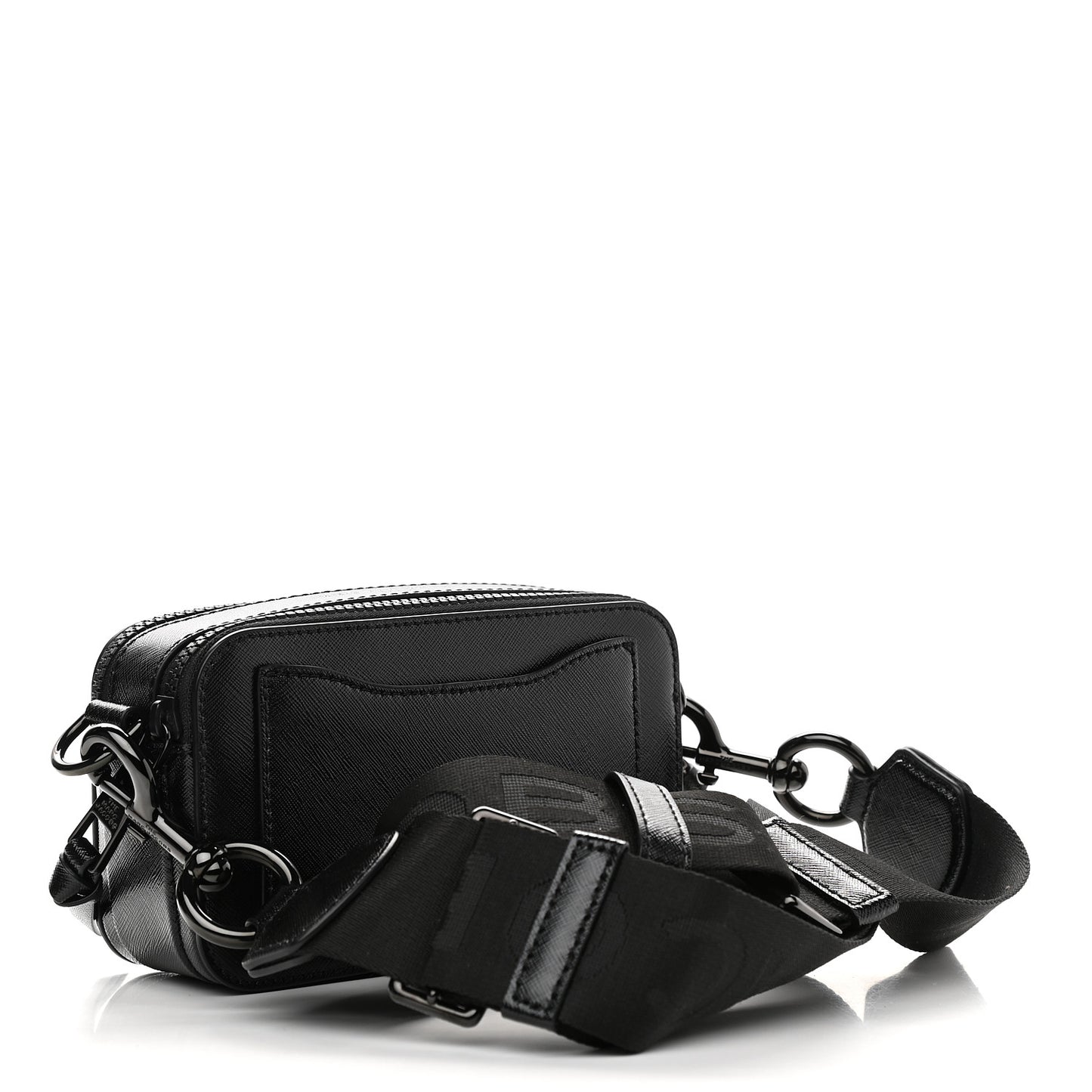 Saffiano Snapshot Camera Bag Black