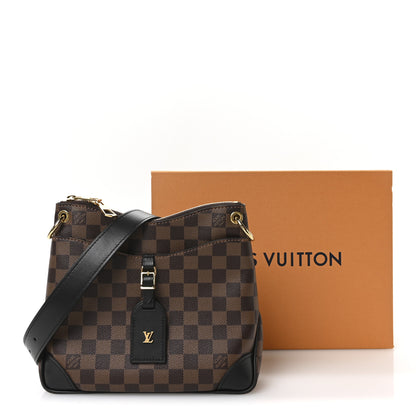 Louis Vuitton Damier Ebene Odeon PM Black 10 of 10