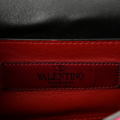 Valentino Garavani Calfskin Mini Rockstud Spike Shoulder Bag Azalea 6 of 9