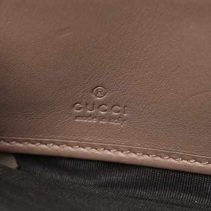 Gucci Calfskin Matelasse GG Marmont Zip Around Organizer Wallet Porcelain Rose 6 of 10