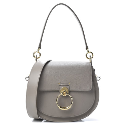 Chloe Calfskin Large Tess Bag Motty Grey 1 of 10