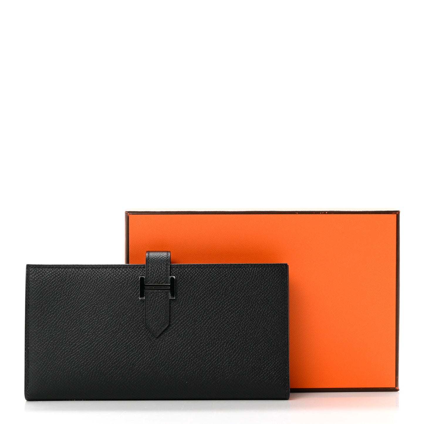 Epsom Monochrome Bearn Gusset Wallet Black
