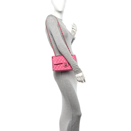 Chanel Caviar Quilted Small Double Flap Pink 2 of 11