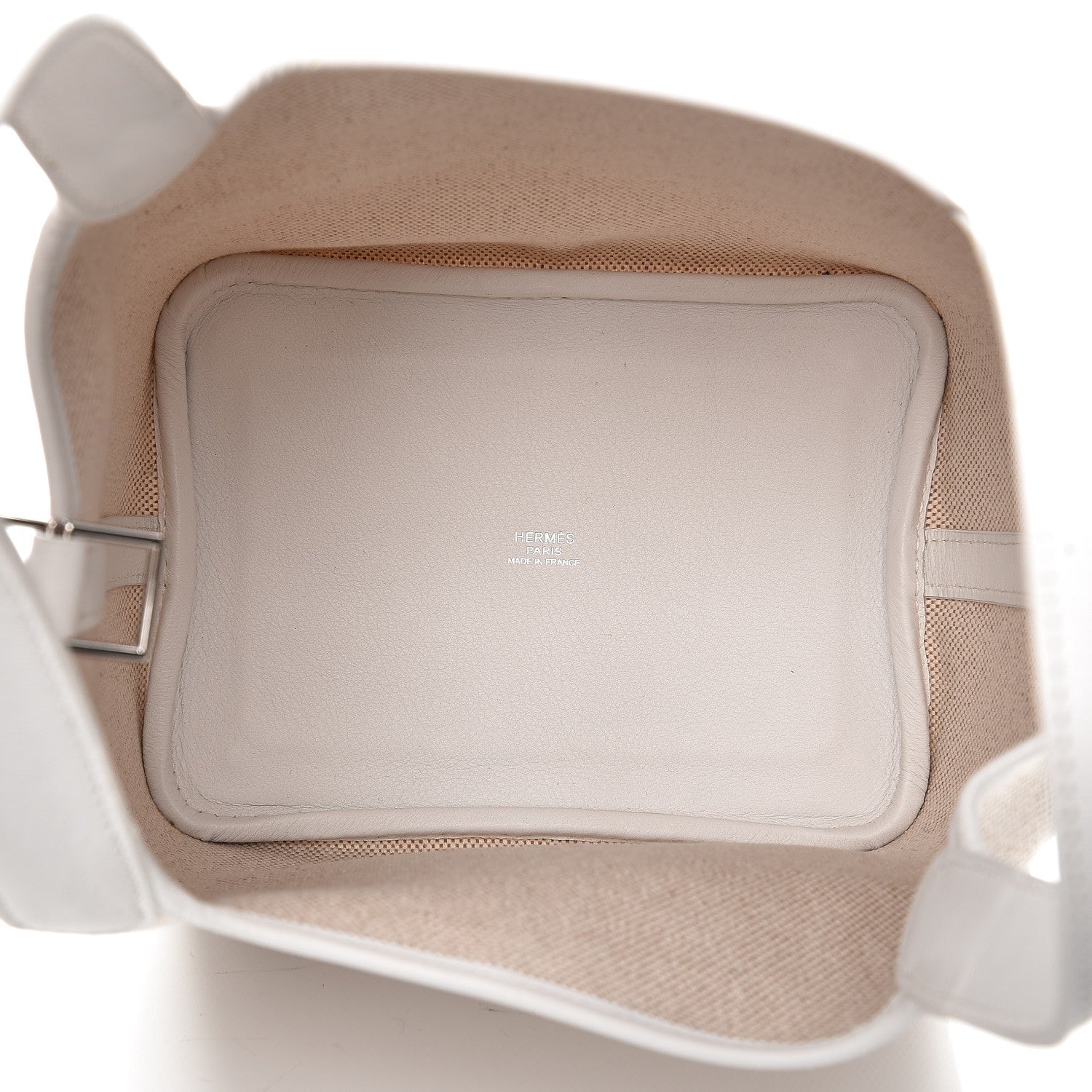 Hermes Toile Swift Picotin 18 PM White 5 of 8