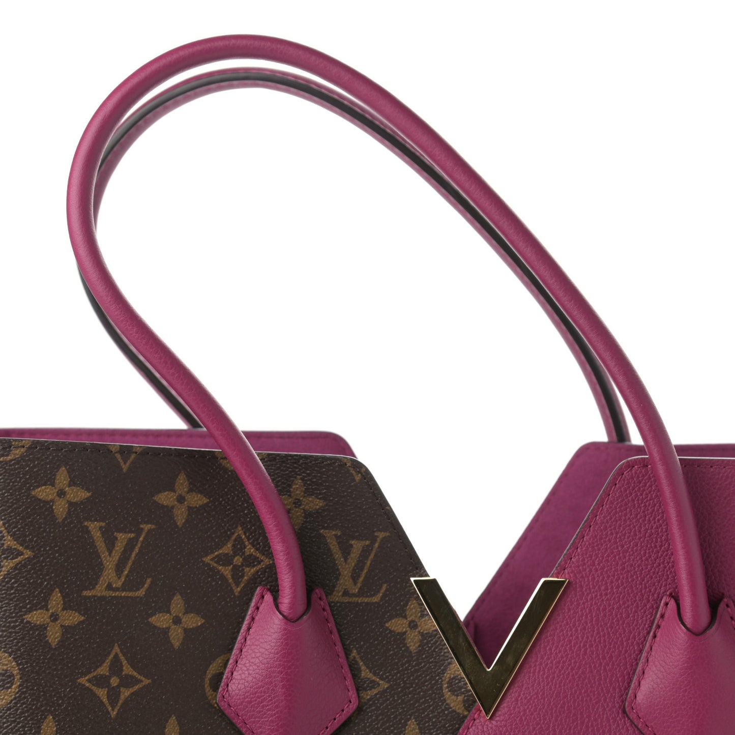 Calfskin Monogram Kimono Tote Grape
