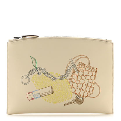 Hermes Swift In and Out Pouch Nata 1 of 8