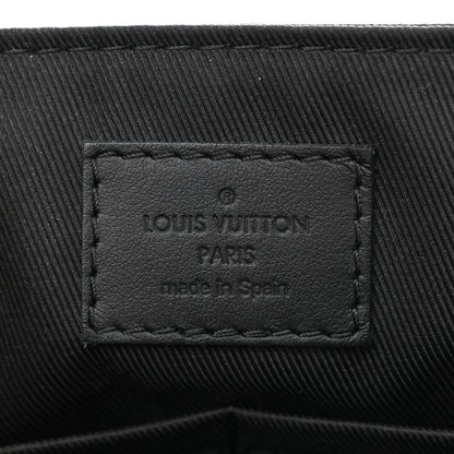 Louis Vuitton Calfskin Aerogram Messenger Black 6 of 11