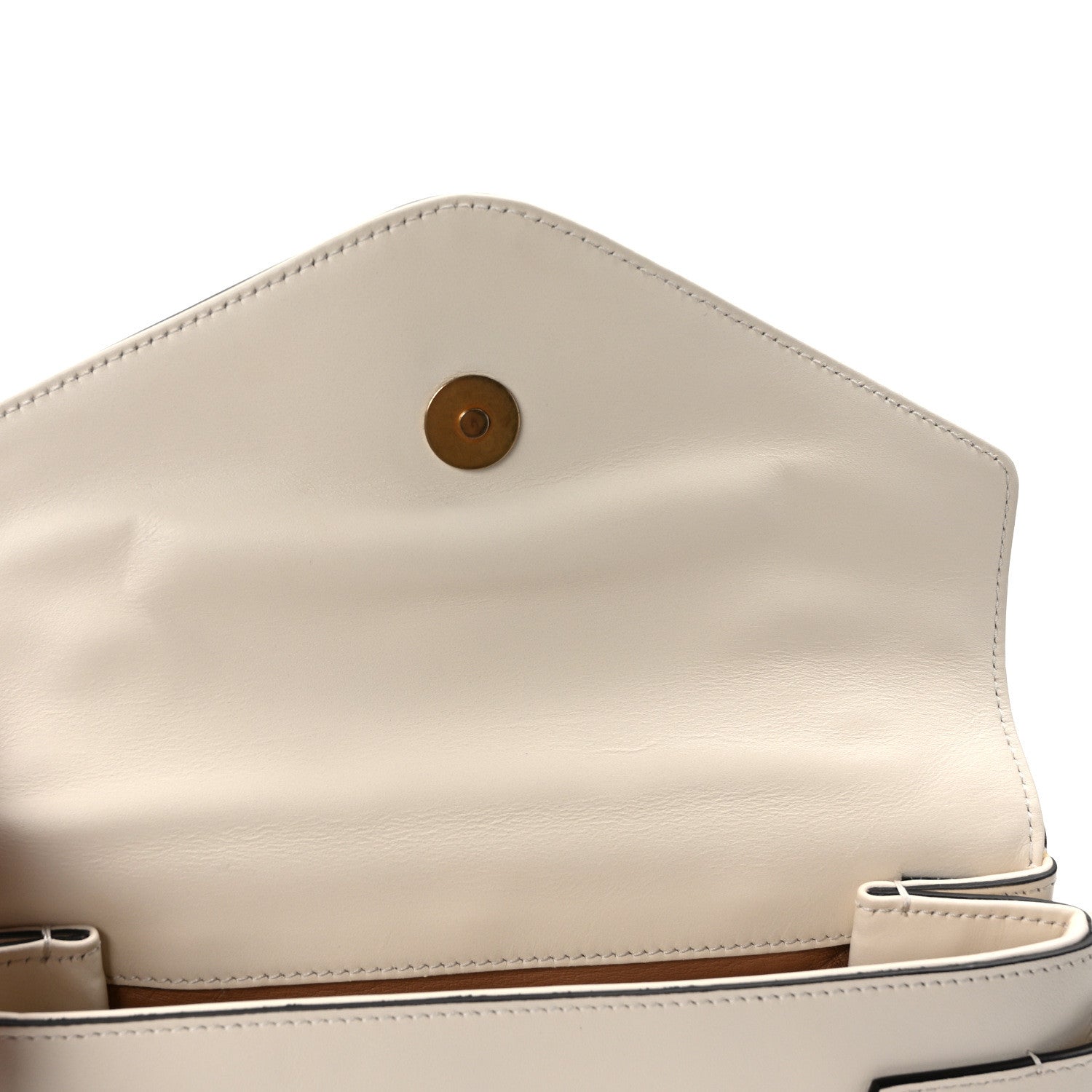 Gucci Nappa Pearl Studded Mini Queen Margaret Broadway Shoulder Bag Mystic White 11 of 12
