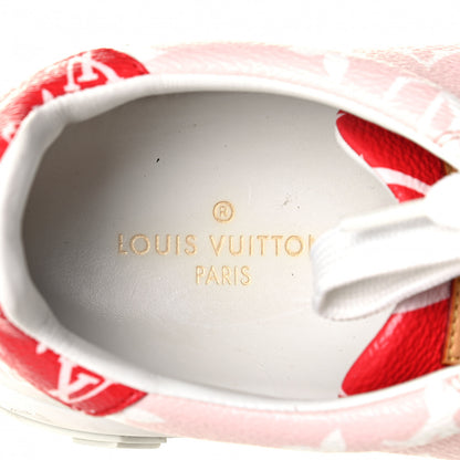 Louis Vuitton Monogram Giant Time Out Sneakers 38.5 Rose Rouge 5 of 5
