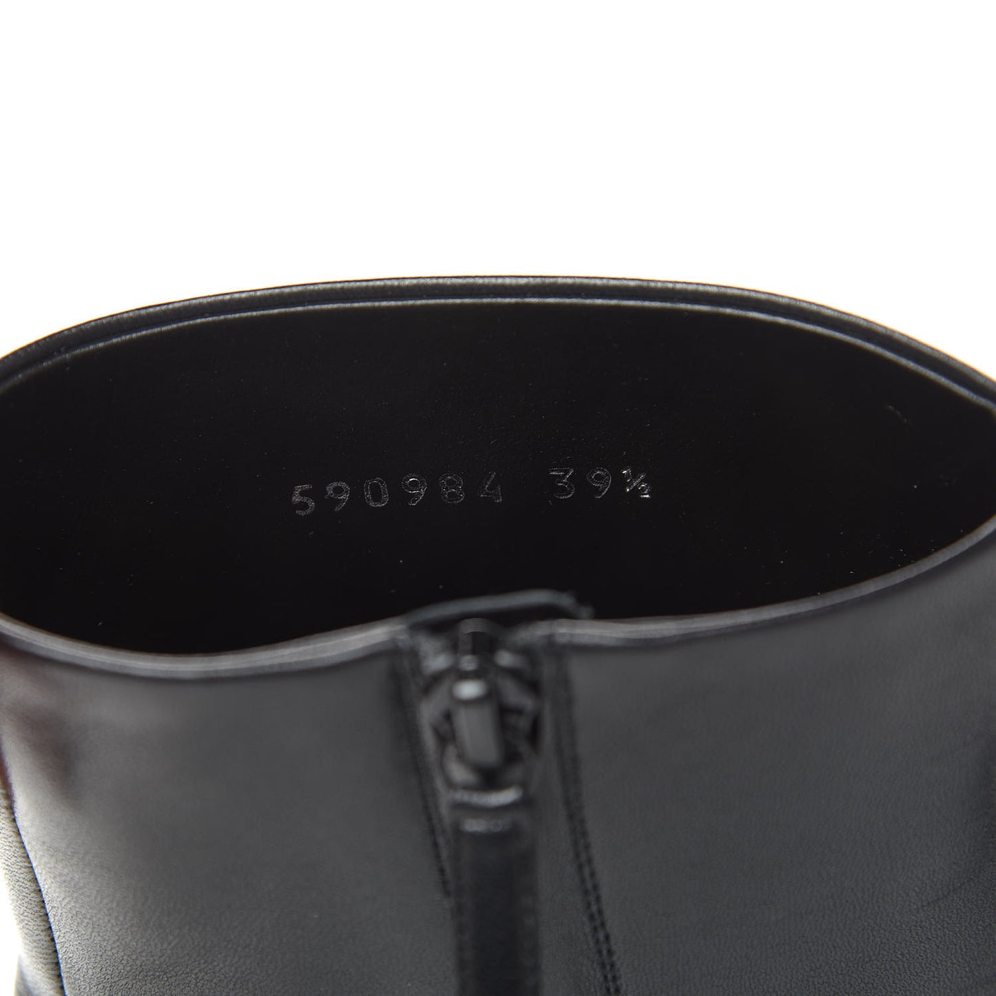 Sheepskin Typo Ankle Booties 39.5 Black