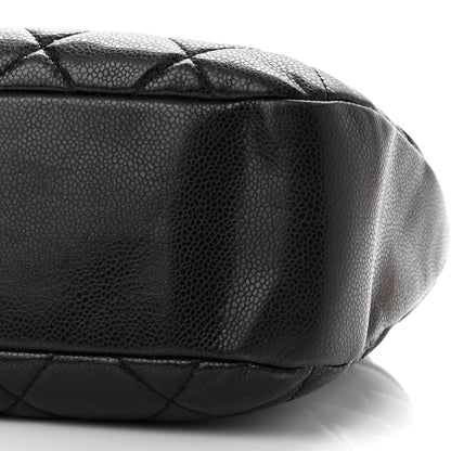 Chanel Caviar Quilted Timeless CC Soft Tote Black 10 of 11