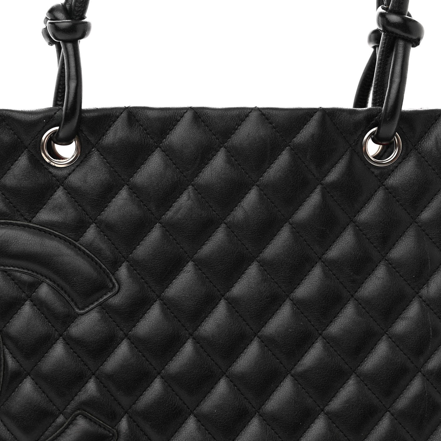 Chanel Calfskin Quilted Large Cambon Tote Black 8 of 25