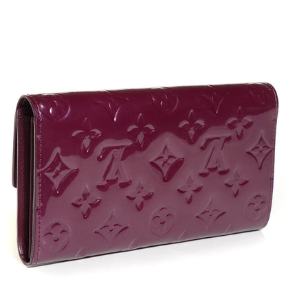 Louis Vuitton Vernis Sarah Wallet Violet 3 of 8
