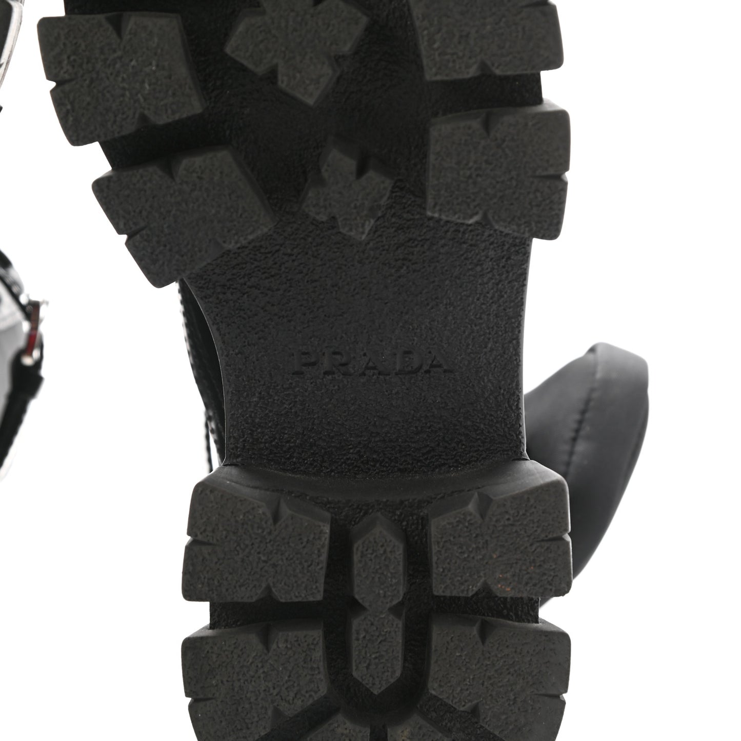 Spazzolato Rois Nylon Metal Triangle Logo Monolith Pouch Pocket 55mm Boots 39 Black