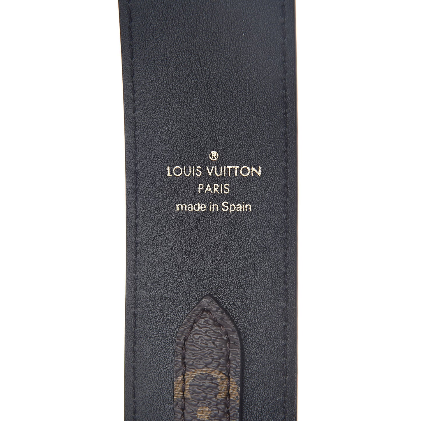 Monogram Bandouliere Shoulder Strap Black