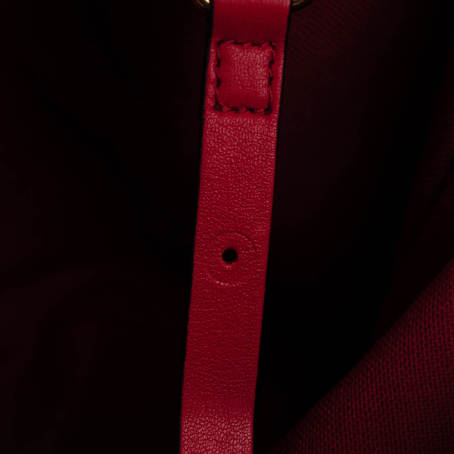 Burberry Haymarket Check Small Canterbury Tote Military Red 2 of 11