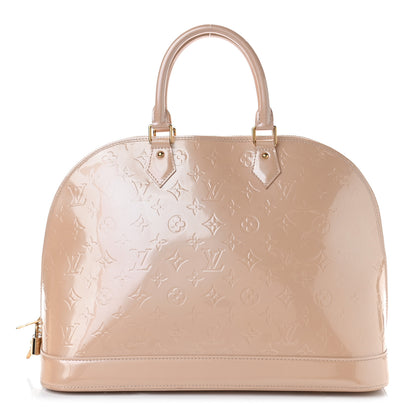 Louis Vuitton Vernis Alma GM Rose Florentin 1 of 9