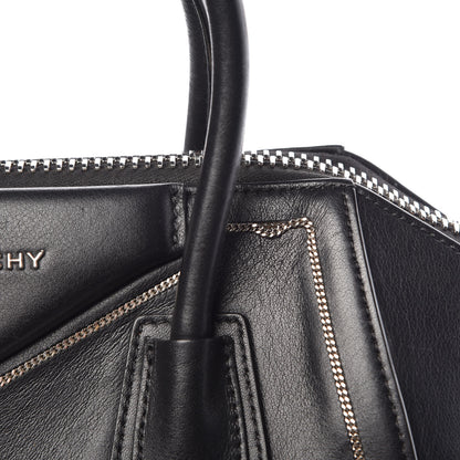 Givenchy Buffed Calfskin Small Chain Antigona Black 8 of 14