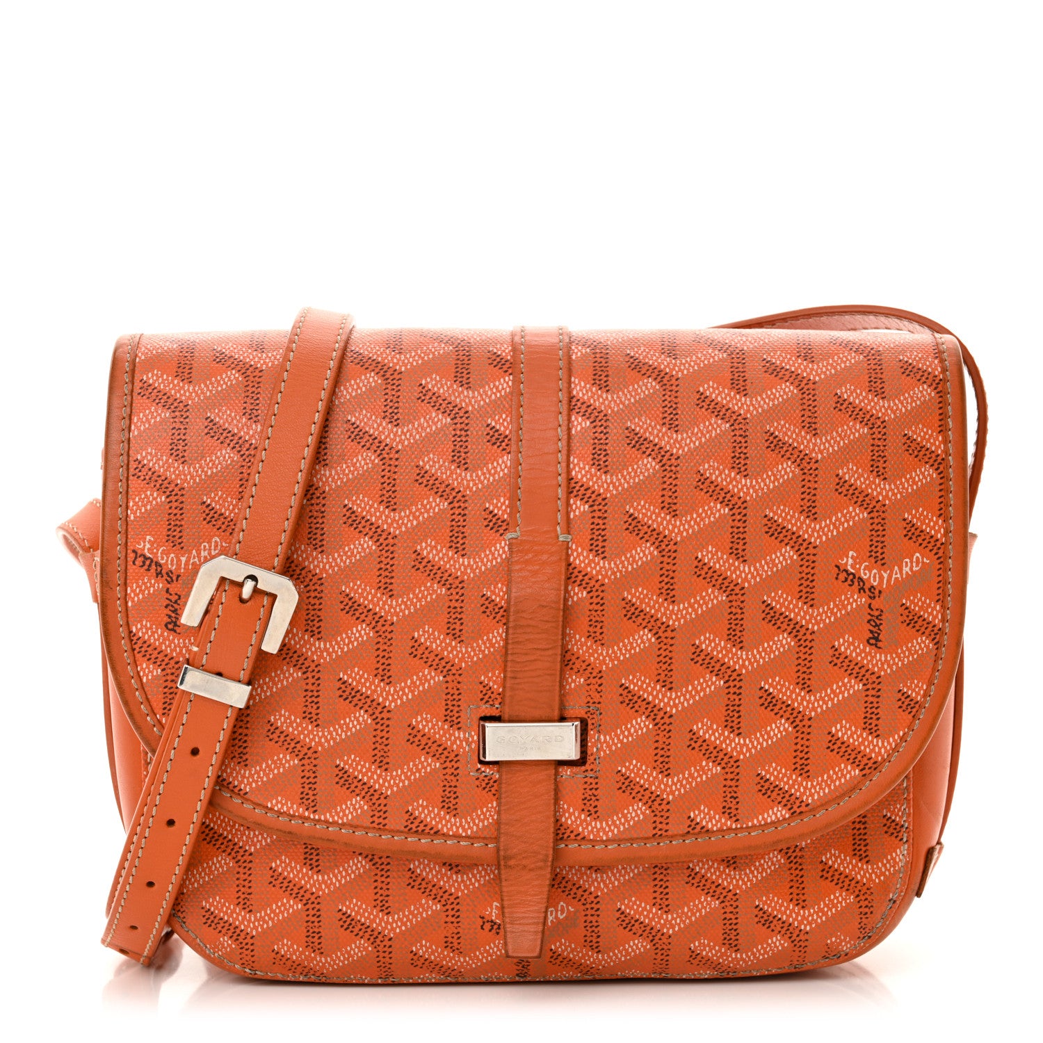 Goyard Goyardine Belvedere II PM Messenger Bag Orange 1 of 19